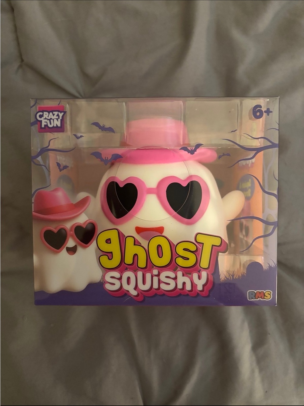 Crazy Fun ghost Squishy Toy Halloween Collectible